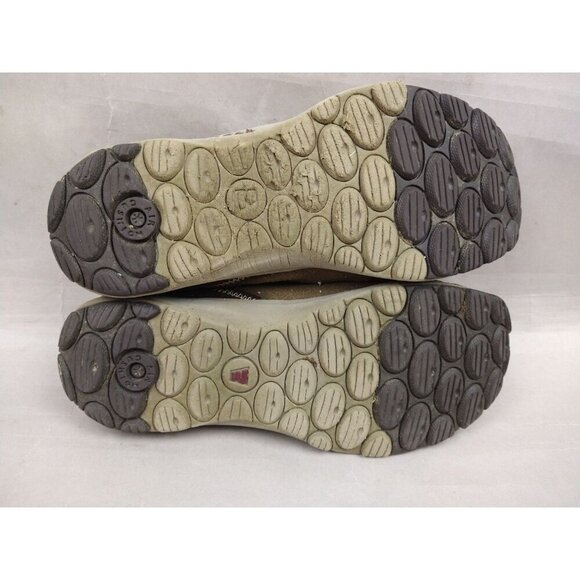 Merrell Women’s Size 7 Kamori Loafers Dark Earth Suede Leather Slip-on Shoes - Picture 7 of 9